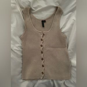 Tan Sweater Top